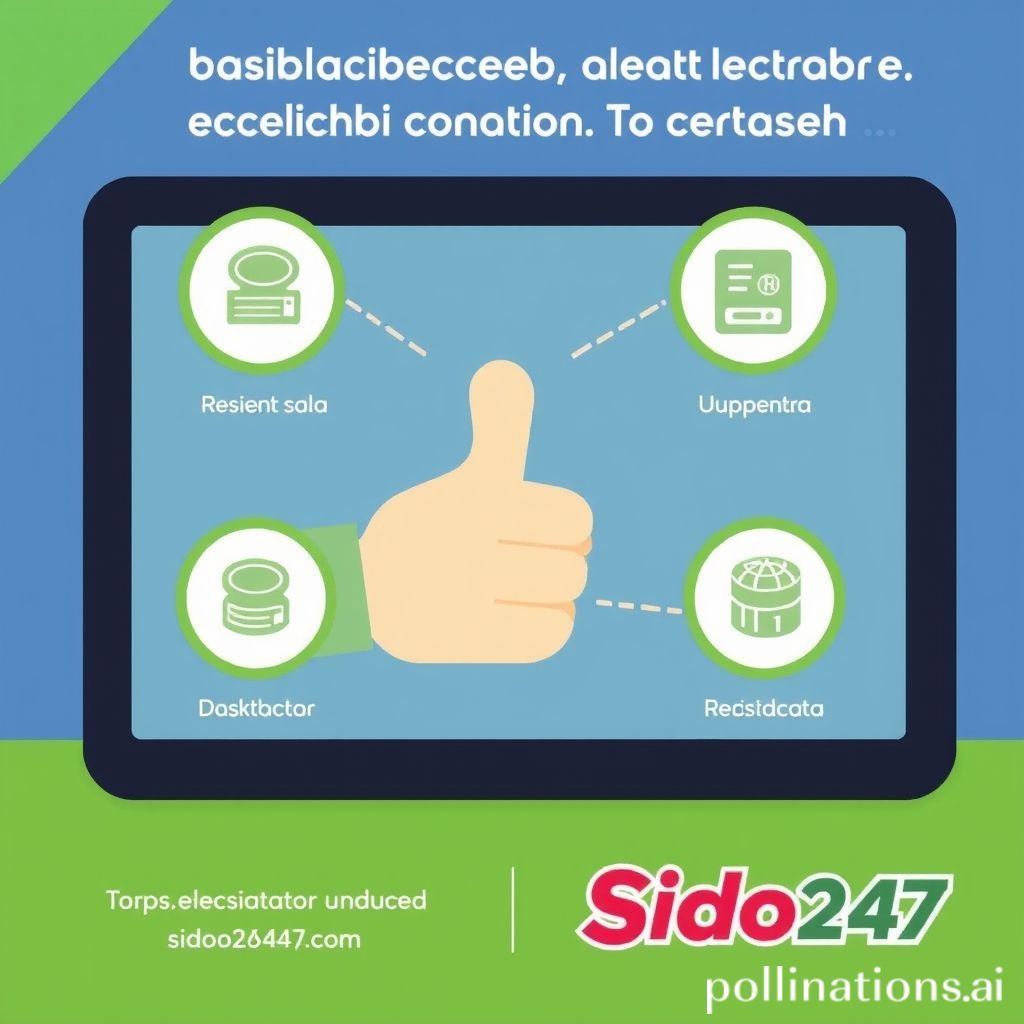Cara Daftar dan Menggunakan Sido247 Resmi